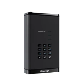 דיסק קשיח מוצפן נייד - diskAshur DT3 HDD 256-bit 24TB FIPS 140-3 Level 3